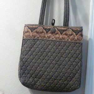 Larenda  Cotton Quilted Tote